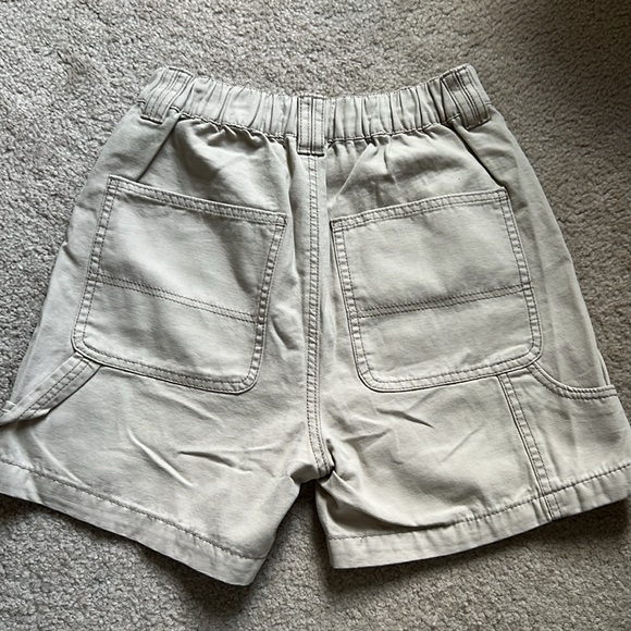 High Rise Carpenter Shorts NEVER WORN - Picture 2 of 3